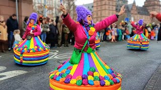 travelling to see german carnival aschaffenburg fasching [upl. by Esital]