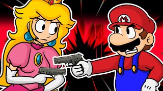 MARIO AND PEACH FIGHT EACHOTHER [upl. by Allak]