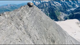 Once in a lifetime flight along the eastern ridge of the Eiger [upl. by Nuahsel600]