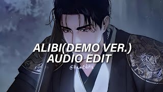 ALIBI Tiktok Version  SEVDALIZA Ft PABLLO VITTAR amp YSEULT Edit Audio [upl. by Branscum]