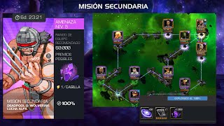 Semana 4  Mision secundaria DEADPOOLampWOLVERINE LUCHA ALFA  Amenaza Nivel 5  Marvel MCOC [upl. by Guss]