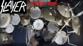 Slayer  Blood Red  Dave Lombardo Drum Cover by Edo Sala with Drum Charts [upl. by Dnyletak]