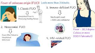 Fever of Unknown Origin FUO  Causes Unexplained Fever Low grade fever [upl. by Carlye]