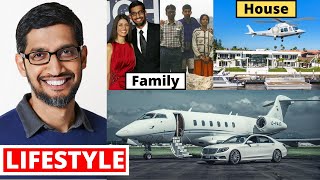 Sundar Pichai Lifestyle 2020 Income Daughter HouseCarsFamilyWifeBiographySonSalaryampNetWorth [upl. by Pellegrini]