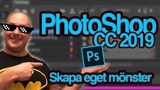 PhotoShop CC 2019  Skapa eget mönster [upl. by Retnyw912]