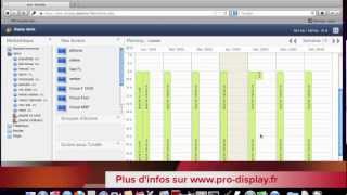 ProDisplay création de playlist et planification dans le logiciel daffichage dynamique [upl. by Wendeline450]