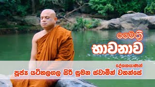 Maithree Bawanawa  Yatihagala Siri Sumana Himi  මෛත්‍රී භාවනාව  Sankasana Studio We Present [upl. by Arinayed]