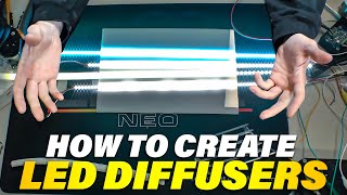 How To Create Custom Led Diffusers For That Professional Look [upl. by Ochs]