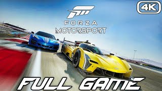 FORZA MOTORSPORT Gameplay Walkthrough FULL GAME 4K 60FPS No Commentary [upl. by Serafina660]