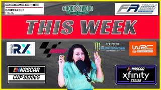 MUST WATCH Races for This Weekend  MotoGP NASCAR WRC etc  DRS [upl. by Refeinnej]