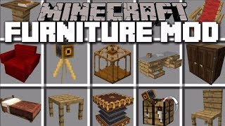 MrCrayfishs Furniture Mod 1122  Minecraft [upl. by Hoskinson]