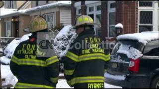 DEADLY BROOKLYN FIRE DAYTIME SCENE VIDEO [upl. by Anahir]