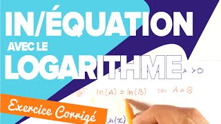 Equation et Inéquation Logarithmique  Résolution  Mathrix [upl. by Semela]