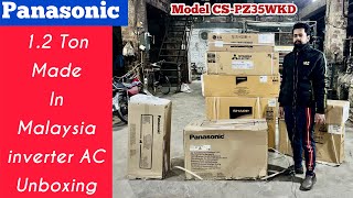 Panasonic 1 Ton imported inverter AC Unboxing  Model PZ35WKD  By Rehan Arshad [upl. by Radborne]