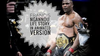 45Days before boxing fight FrancisThePredatorNgannou story animatedstories youtube ufc boxing [upl. by Ecydnarb]