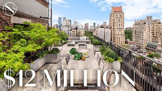 Inside a 12 MILLION Penthouse Duplex with Central Park Views  Unlocked with Ryan Serhant [upl. by Aigroeg]