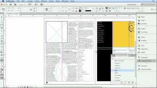 Building a Newsletter InDesign CS6 [upl. by Fruin]