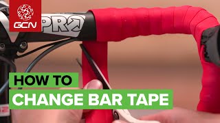 How To Change Bar Tape  Wrap Your Bars Like A Pro [upl. by Anaeda]