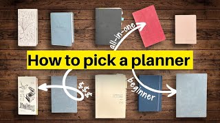 Choosing a Planner for 2024 beginners guide [upl. by Ranique]