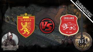 ENG v Vlandia Fieldbattle  Mount and Blade 2 Bannerlord BFL Official [upl. by Rebmik]