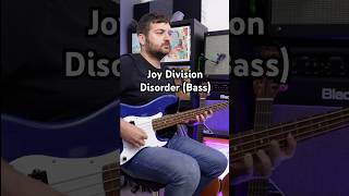 Joy Division  Disorder Bass Guitar [upl. by Werdnael]