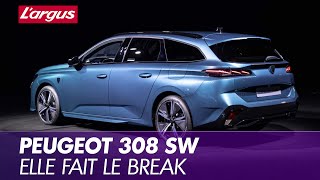 Peugeot 308 SW A bord du nouveau break [upl. by Anaeel]