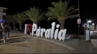 Paralia Katerinis night tour  Παραλια Κατερίνης [upl. by Drannel935]