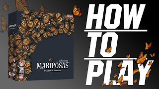 BGN บอร์ดเกมไนท์ Mariposas ผีเสื้อจักรพรรดิ  How to Play [upl. by Vassaux925]