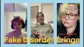 Fake Disorder Cringe Compilation17 [upl. by Shepley]