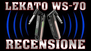 Unboxing amp Recensione LEKATO WS70  Sistema di trasmissione wireless UHF per chitarra e basso [upl. by Bigford94]