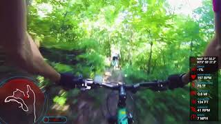 Mountain Biking Highbridge Park NYC  57hours [upl. by Natloz]