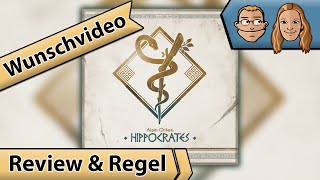 Hippocrates – Brettspiel – Wunschvideo – Review und Regelerklärung [upl. by Euqinomod]