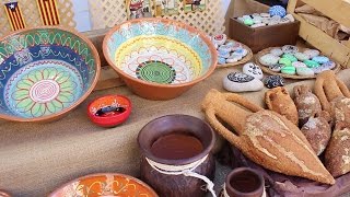 Feria gastronómica payesa de la Candelera a Molins de Rei Barcelona [upl. by Franci]