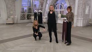 Lisa Rinna Collection Stirrup PullOn Pants on QVC [upl. by Weinstein]