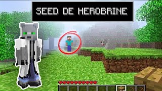 ✅ El Mundo De HEROBRINE ES REAL  Minecraft Seed Increíble [upl. by Satterfield451]