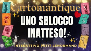 UNA SITUAZIONE SI SBLOCCA ALL’IMPROVVISO 🌟❤️ SCEGLI LA TUA LETTURA INTERATTIVA con PETIT LENORMAND [upl. by Stacia]