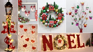 10 Diy christmas decorations 2021 🎄 10 Christmas Craft Ideas [upl. by Anselmo434]