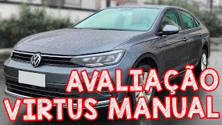 Avaliação Virtus 170 TSI MANUAL  O MAIS DIVERTIDO MANUAL E TURBO Volkswagen Virtus 2023 [upl. by Nyrual]