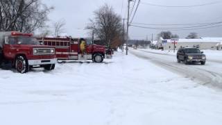 HAFD  Responding Structure Fire Christmas Day [upl. by Brockwell]