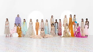 GEORGES HOBEIKA Couture SpringSummer 2022 Collection [upl. by Einnil]