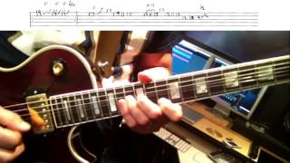 Take The Power Back  guitar solo wtabs [upl. by Etiam67]