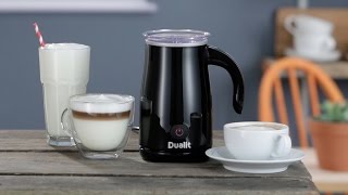 How to froth milk in the Dualit Milk Frother [upl. by Jaymee]