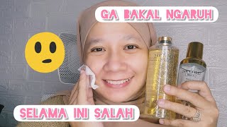 CARA BENAR MENGGUNAKAN TONER AGAR TIDAK SIASIA  REVIEW BIOAQUA 24K GOLD TONER [upl. by Janus420]