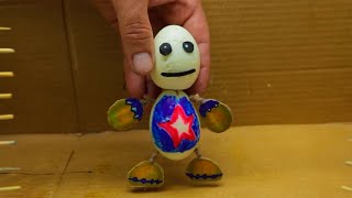 DIY FUNNY Buddy Kinder Joy Paper Craft Ideas  Kick The Buddy [upl. by Keung]