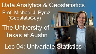 04 Data Analytics Univariate Statistics [upl. by Aglo]