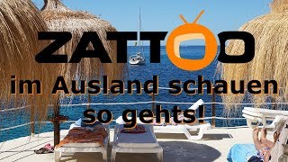 Zattoo Live TV im Ausland schauen  so einfach geht es [upl. by Airet]