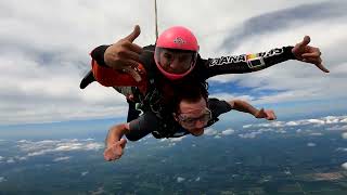 Dustin Whiteman  Tandem Skydive at Skydive Indianapolis [upl. by Hanley921]