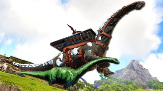 This Might be the BIGGEST TITANOSAUR to EVER Exist in ARK and its MINE  ARK MEGA Modded 29 [upl. by Iret274]