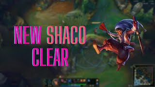 NEW Shaco Jungle Clear  Season 14 Fastest Clear [upl. by Rodie821]