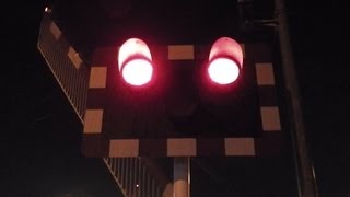 Level Crossing  Merrion Gates at Night [upl. by Gillie]